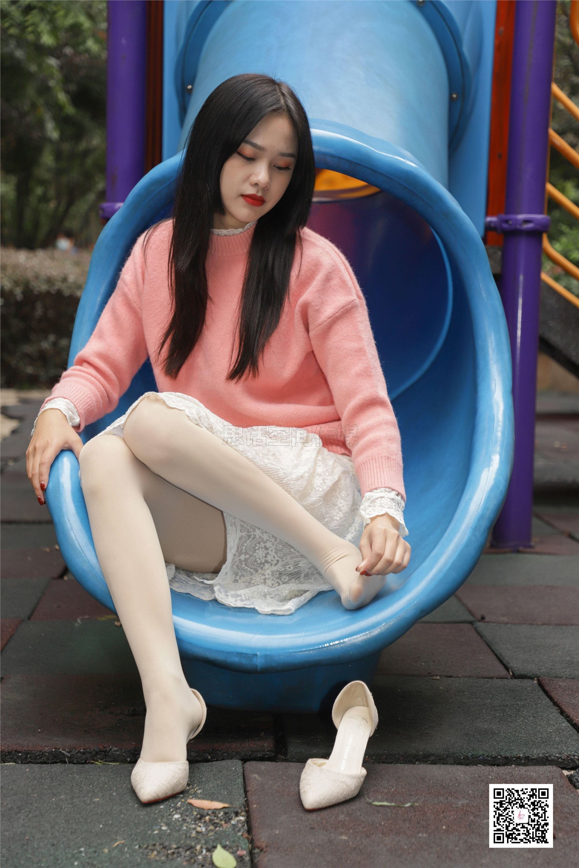 SiHua思话 SJ059 橙子 温柔浅口中跟高跟鞋